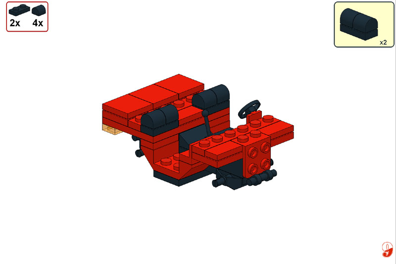 lego moc mini hummer red page 11